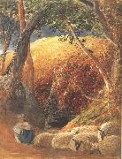 Samuel Palmer The Magic Apple Tree oil painting artist